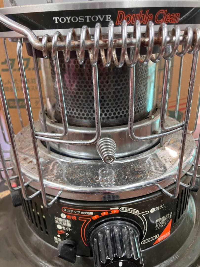 トヨストーブ　ダブルクリーン KRA-105型 石油ストーブ