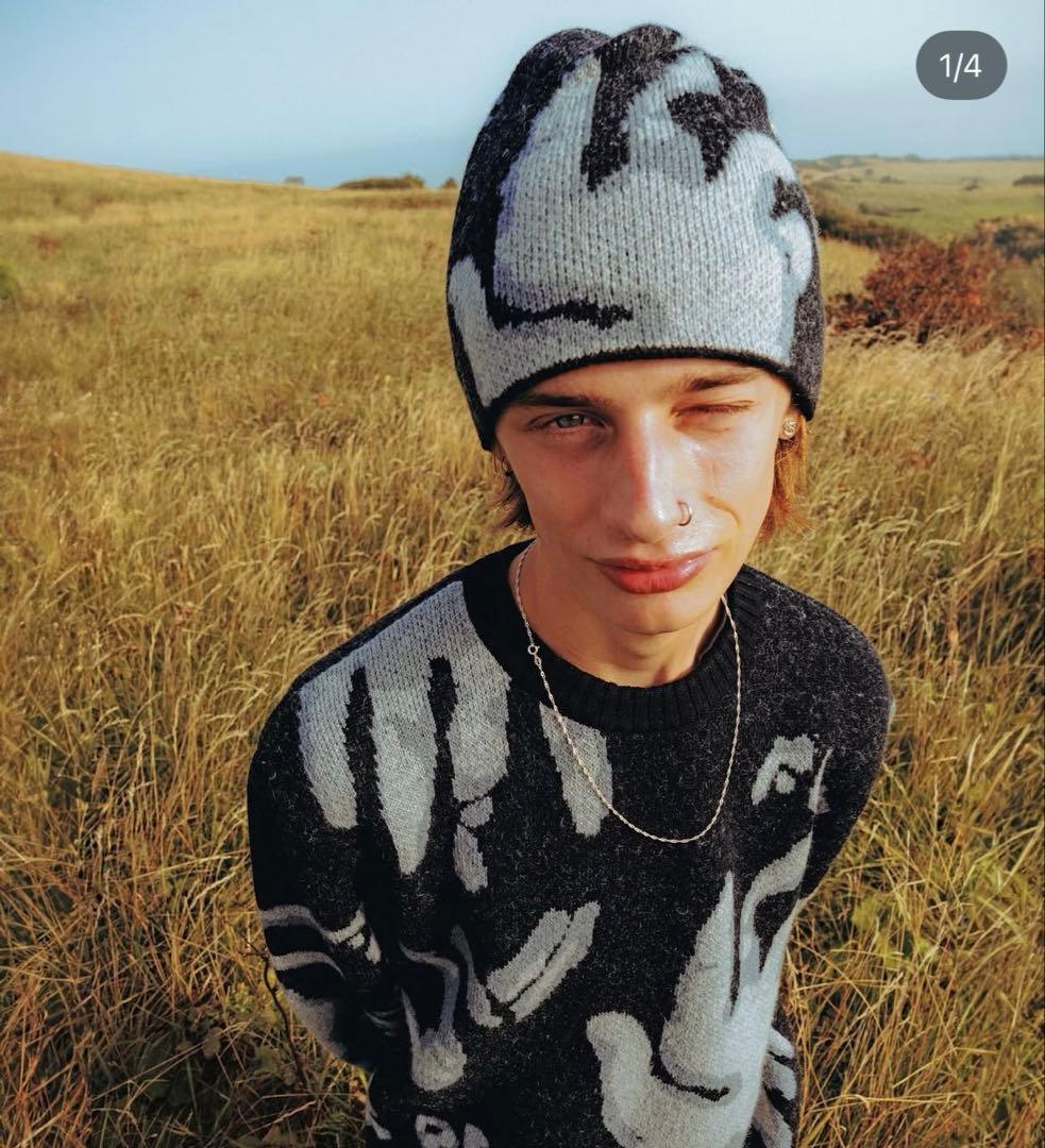 【FUC OFF BEANIE】リバーシブル　ビーニー