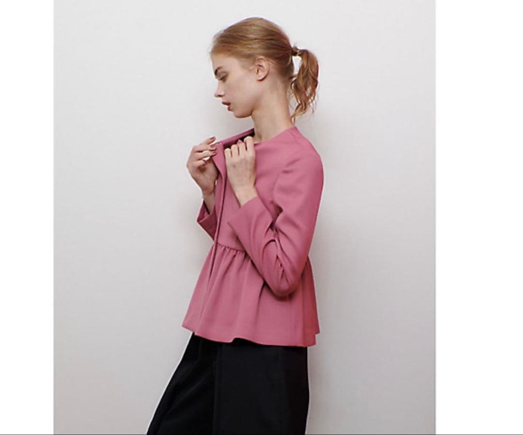 アルアバイル　ルルウィルビー カルゼペプラムジャケット