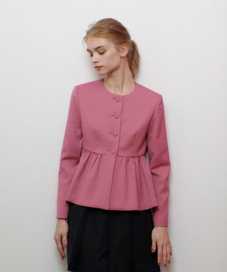 アルアバイル　ルルウィルビー カルゼペプラムジャケット