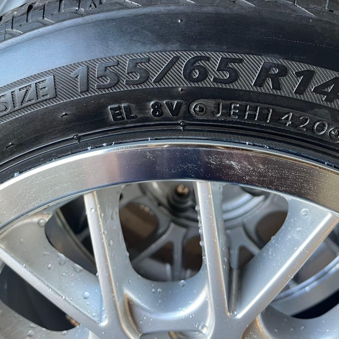 14インチ 6j pcd100、114.3 ET38 タイヤ、ギリ使えるのでは？