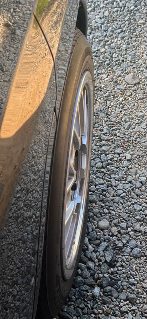 14インチ 6j pcd100、114.3 ET38 タイヤ、ギリ使えるのでは？