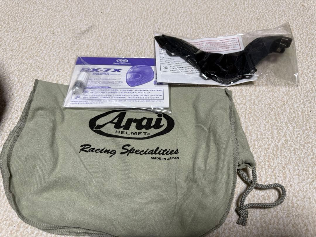 カワサキ限定 Arai RX-7X レアSB2 size59.60