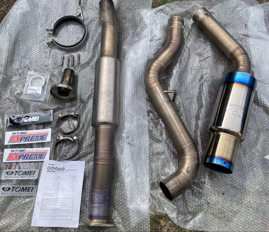 TOMEI EXPREME Ti チタニウムマフラー