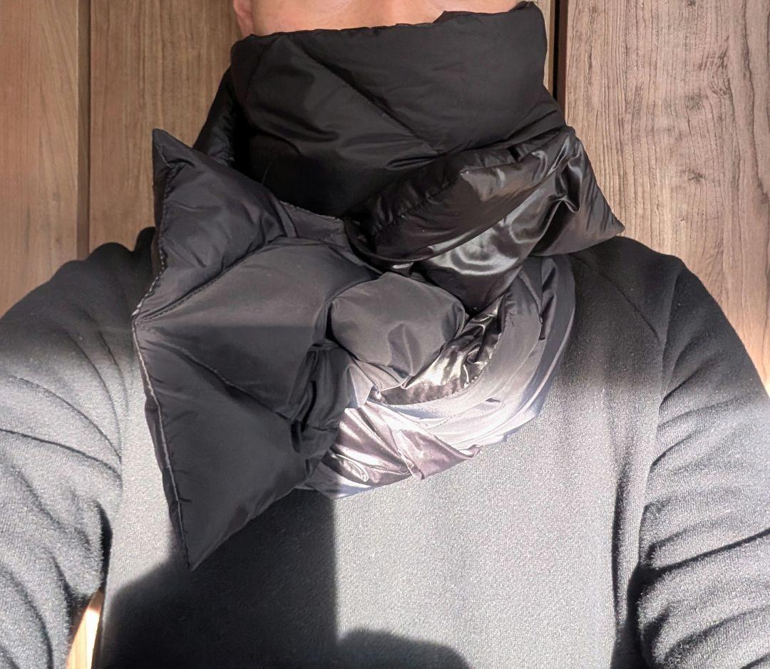 wjk ダウン マフラー junhashimoto 1piu1uguale3