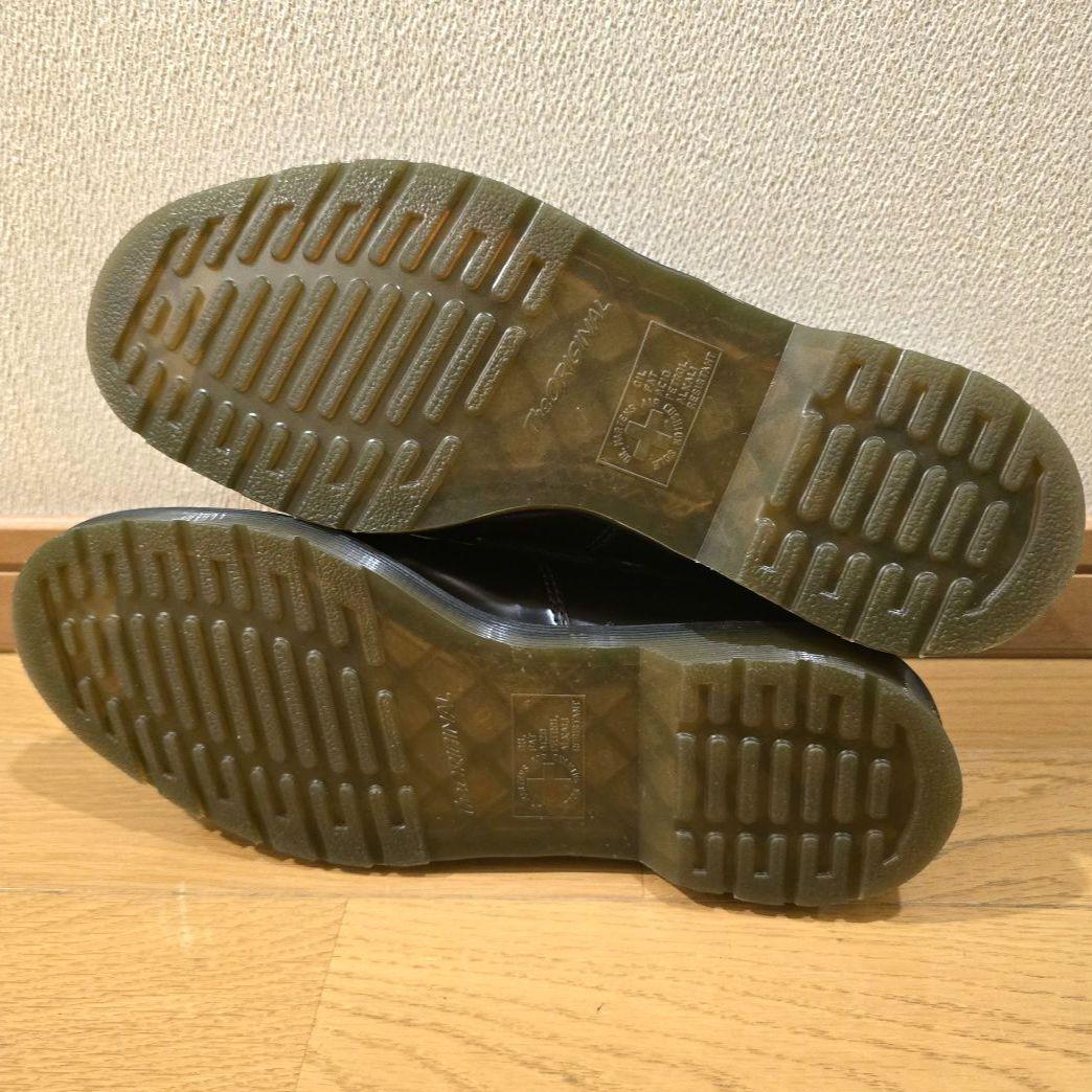 現行 ドクターマーチン エイドリアンタッセルローファー 厚底 本革 赤 UK9