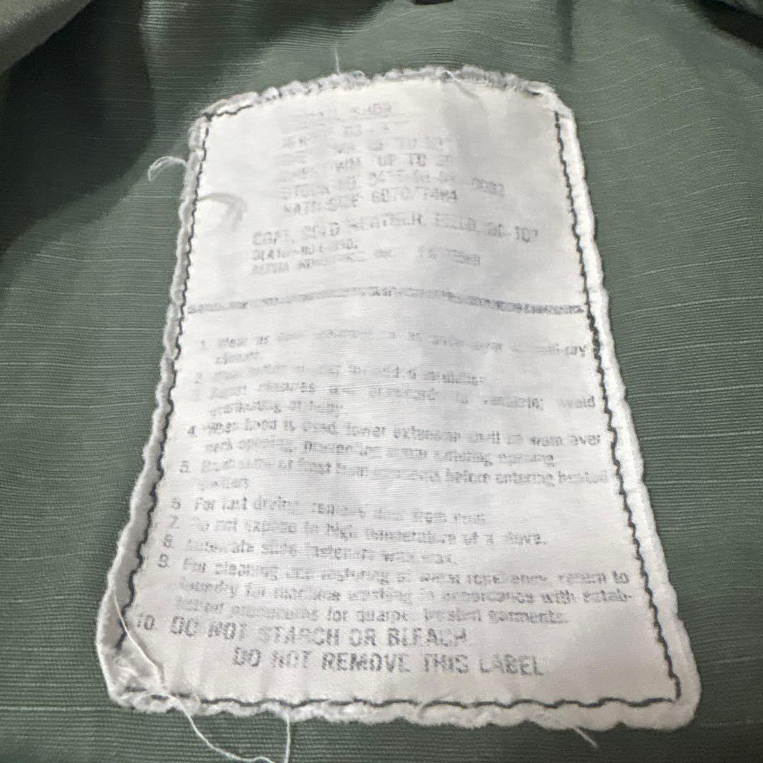 2nd M65 フィールドジャケット　60s 70s アルミジップ　ヴィンテージ