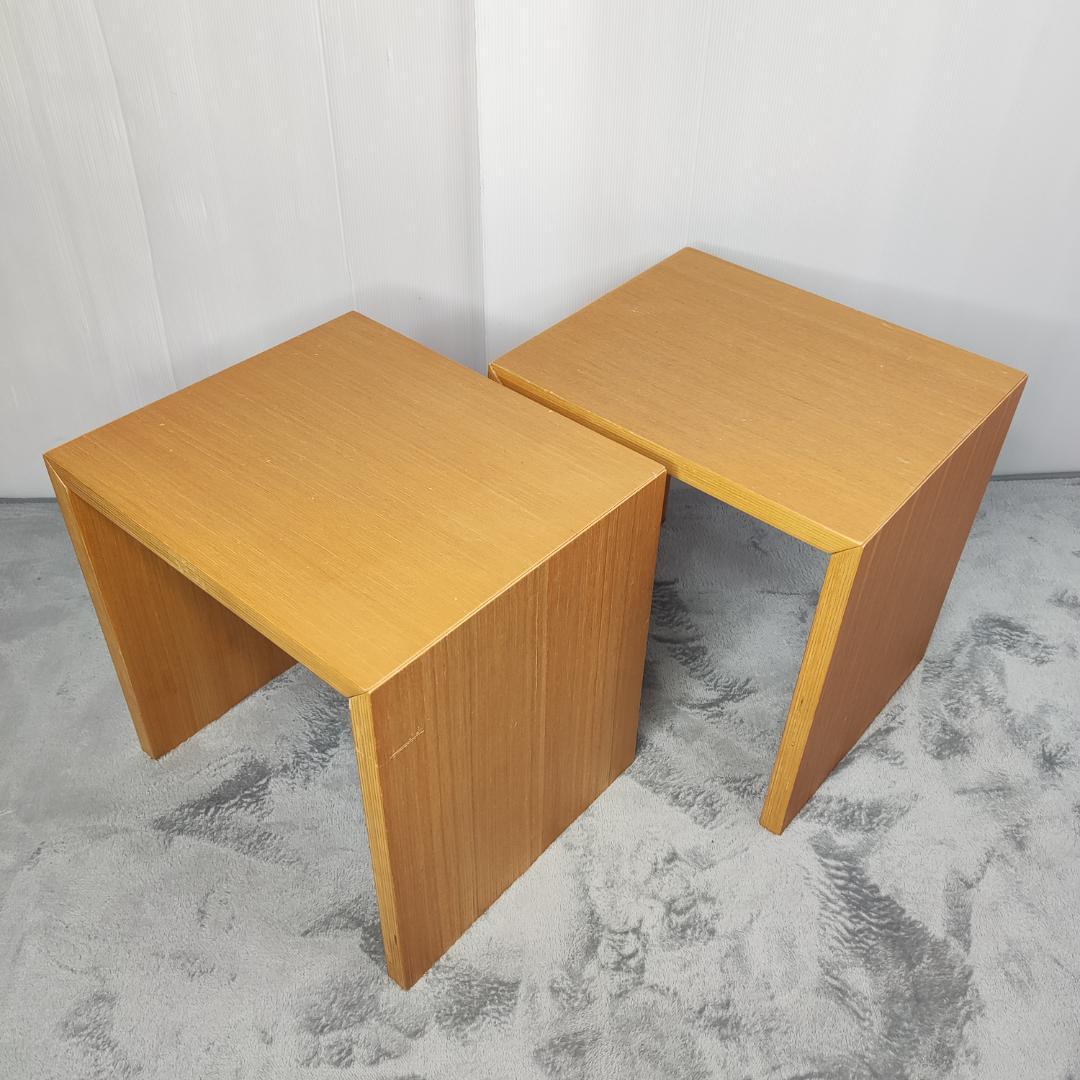 無印良品　コの字の家具　35cm幅　2台セット　良品計画