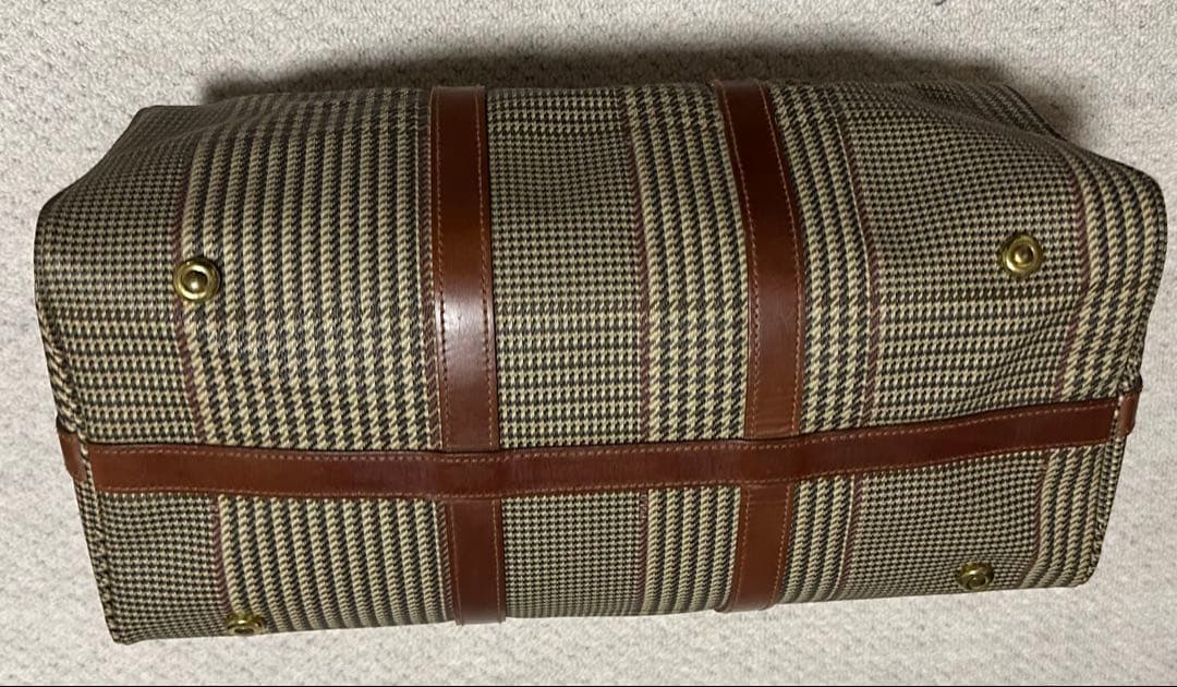 POLO RALPH LAUREN ボストンバッグ 千鳥格子 旅行バッグ