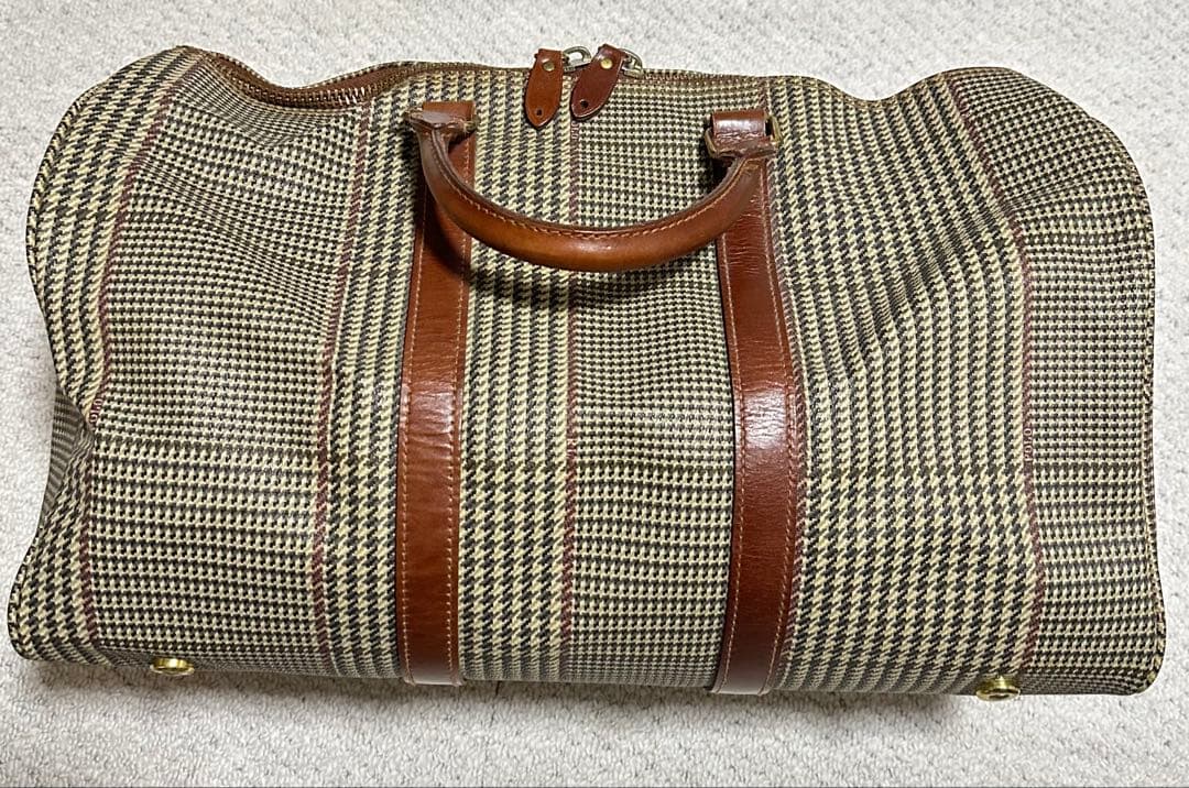 POLO RALPH LAUREN ボストンバッグ 千鳥格子 旅行バッグ