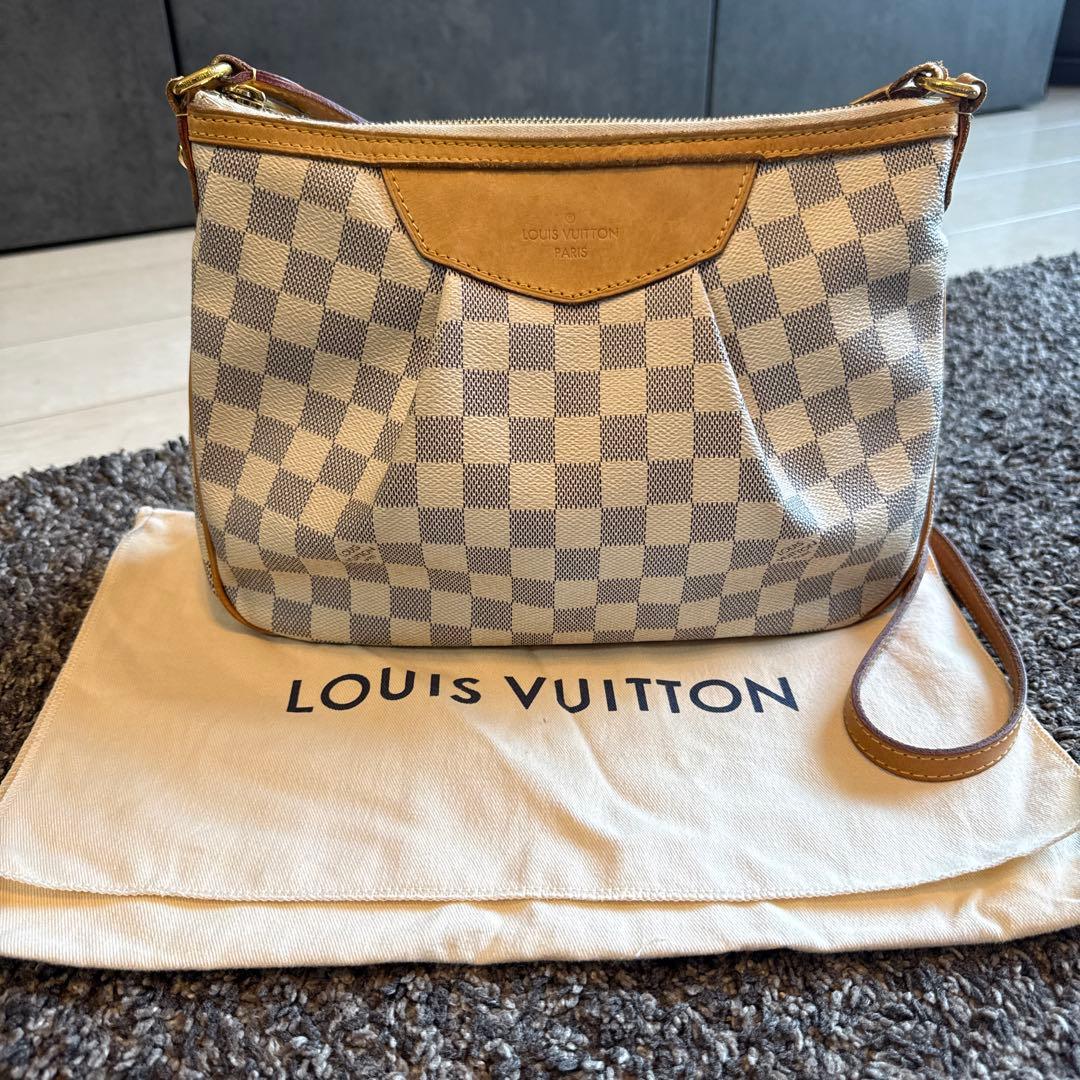 ルイ ヴィトン ダミエ　アズール シラクーサPM ショルダーバッグ