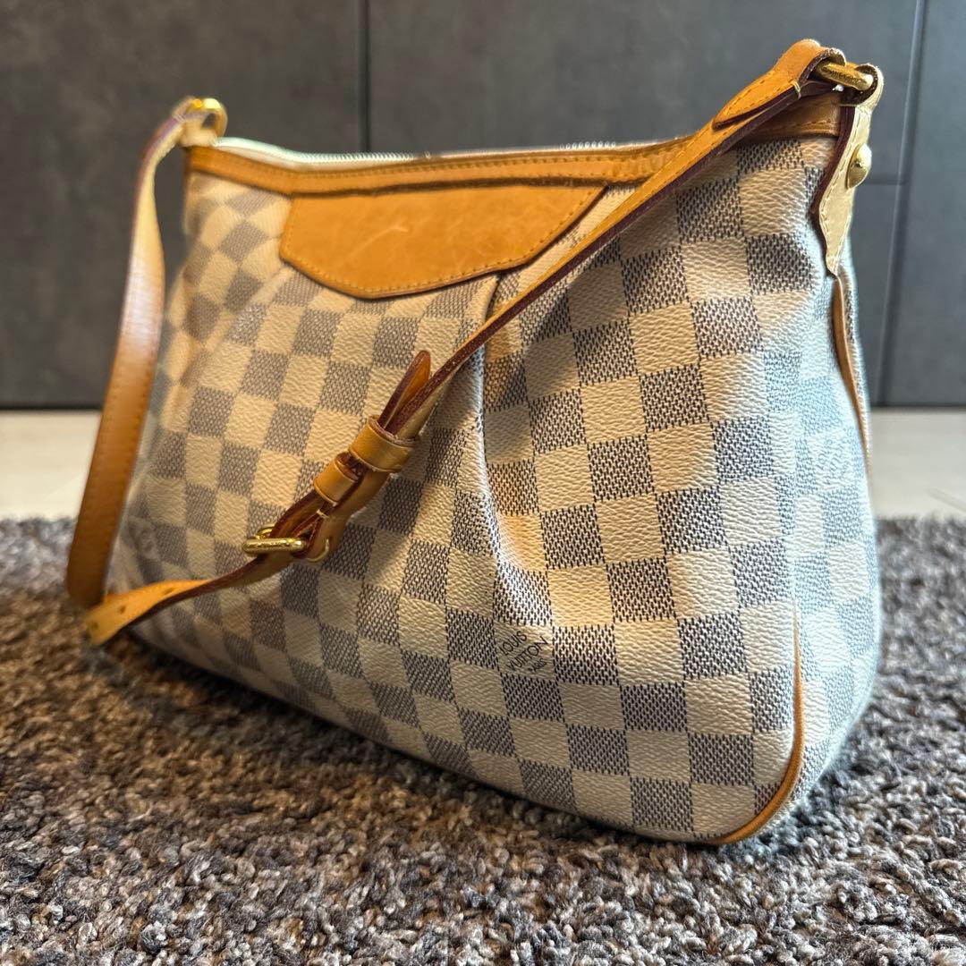 ルイ ヴィトン ダミエ　アズール シラクーサPM ショルダーバッグ