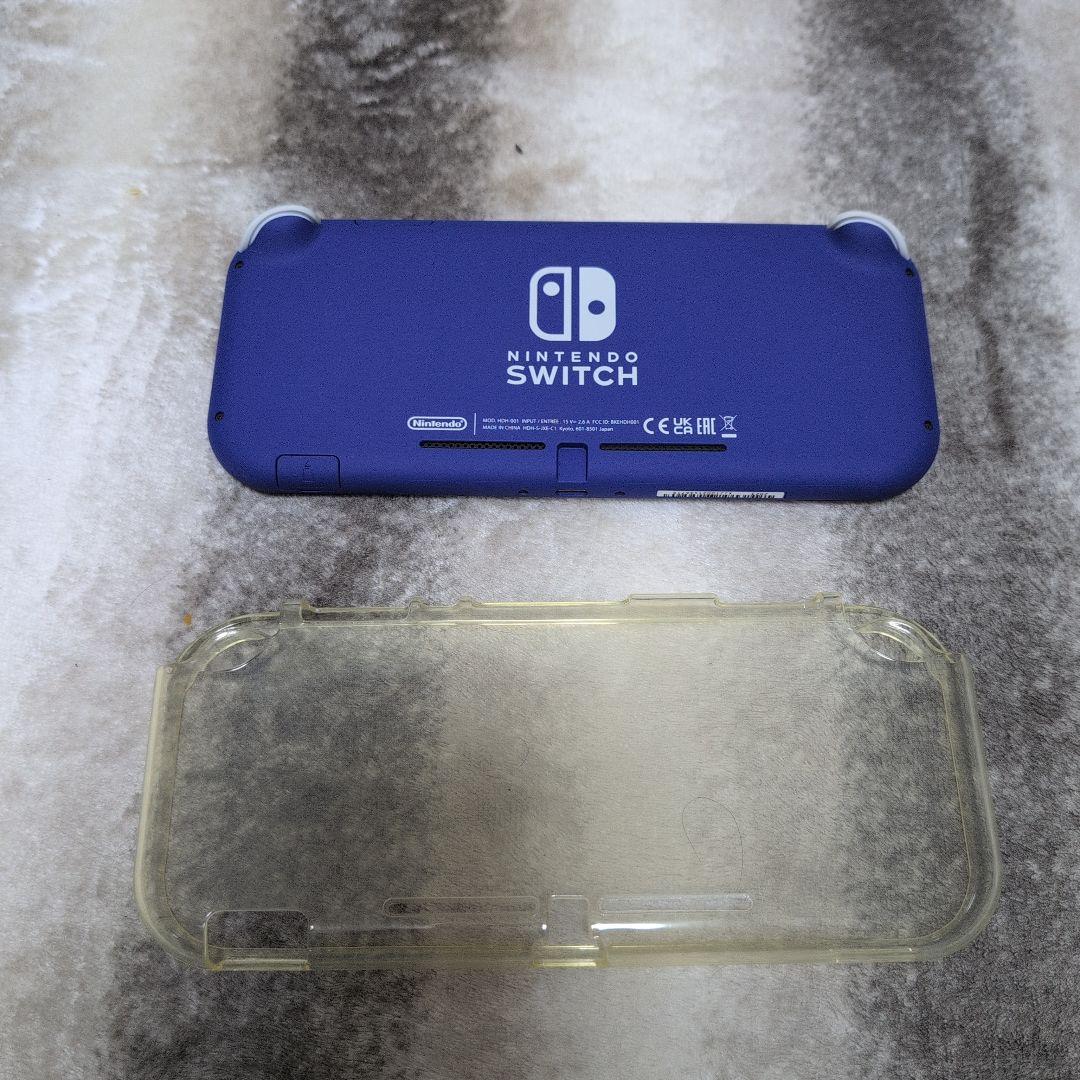 Switch Nintendo Lite ブルー　カバー　SDカード256G付き