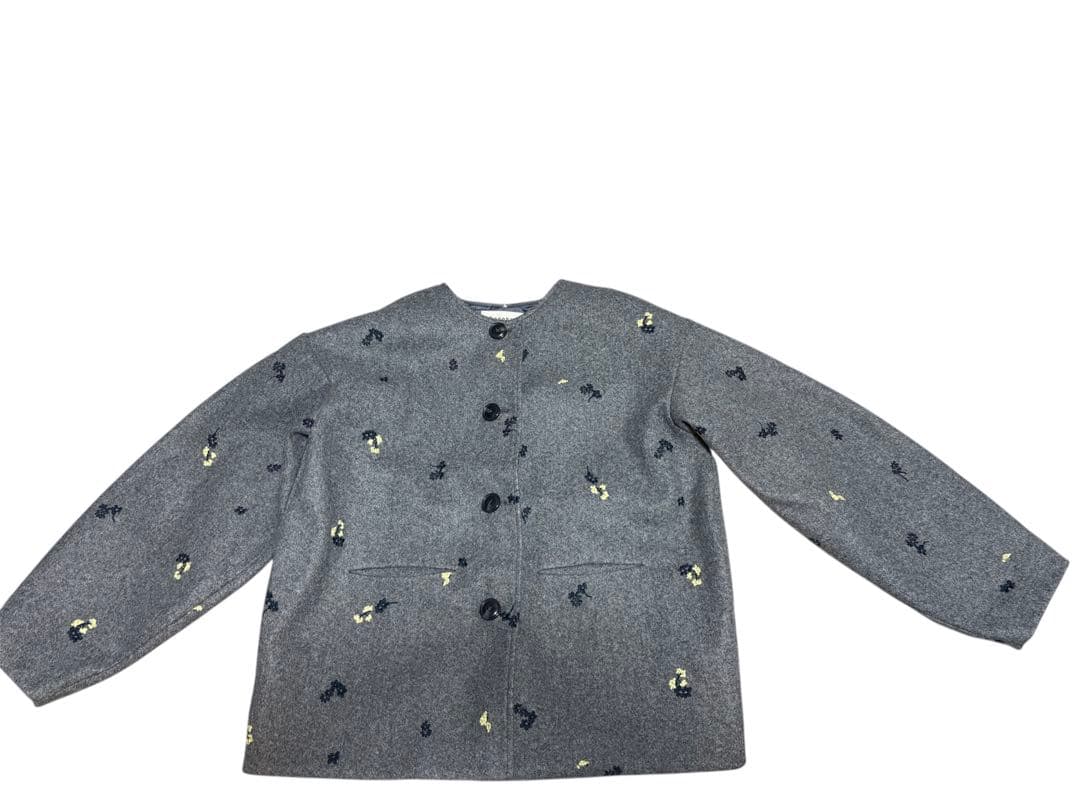 美品　DONOBAN フローレットジャケット　グレー