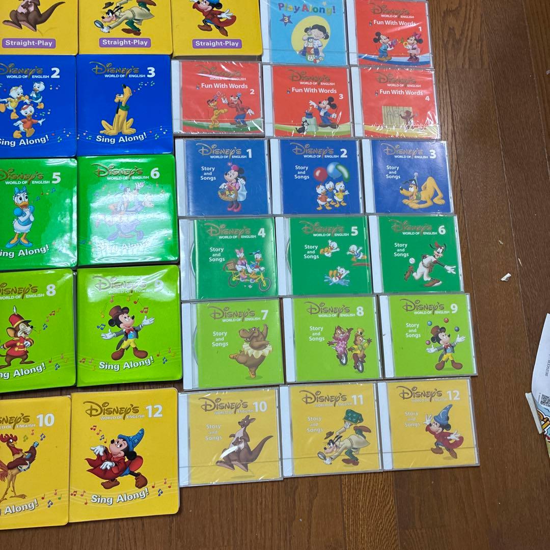 ス*ー様 DWE CD DVD 75枚セット　ディズニーワールドオブイングリッシ