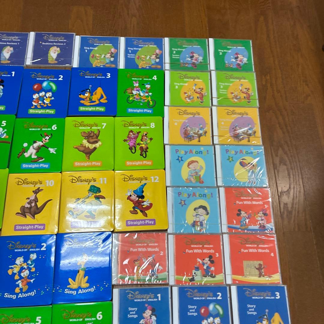 ス*ー様 DWE CD DVD 75枚セット　ディズニーワールドオブイングリッシ