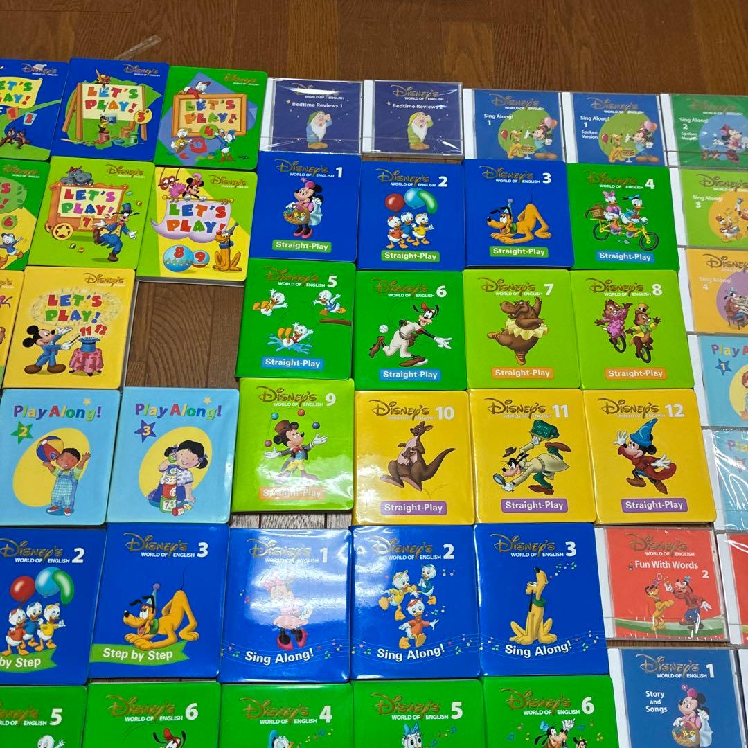 ス*ー様 DWE CD DVD 75枚セット　ディズニーワールドオブイングリッシ