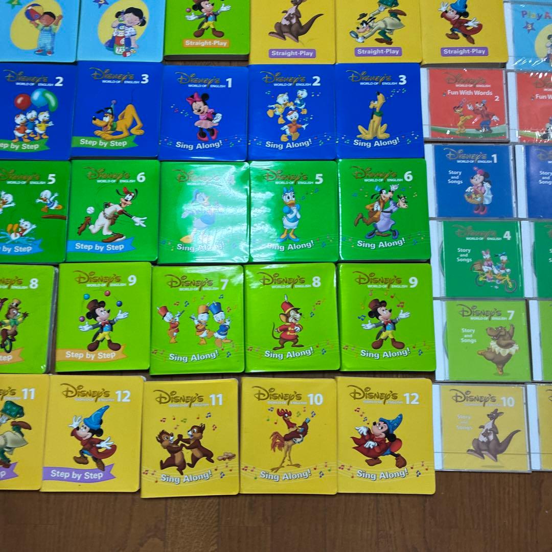 ス*ー様 DWE CD DVD 75枚セット　ディズニーワールドオブイングリッシ