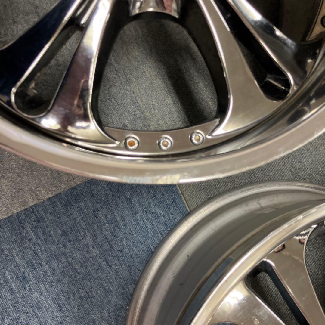 【深リム】ウェッズ クレンツェ ケルベロスⅡ　 19インチ　前後異径　送料込み