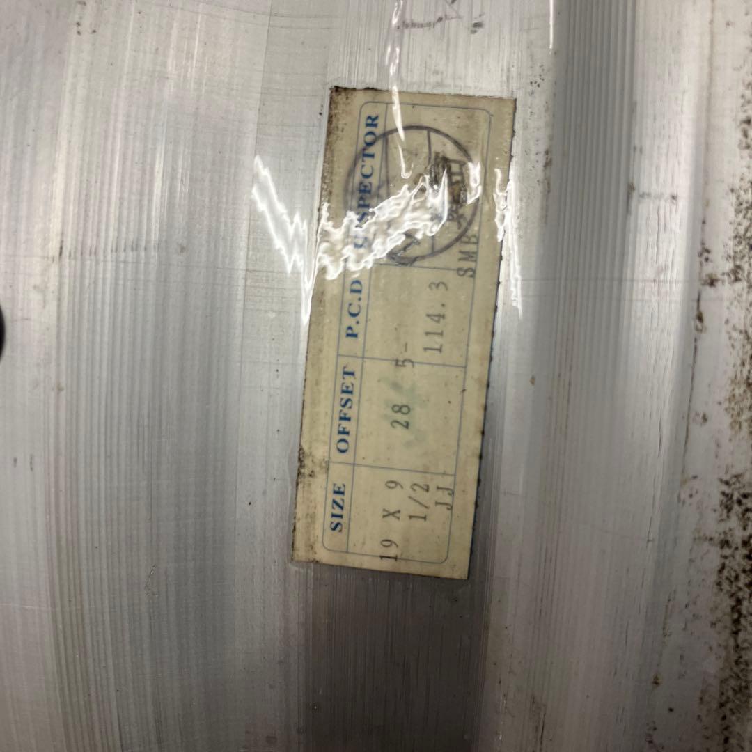 【深リム】ウェッズ クレンツェ ケルベロスⅡ　 19インチ　前後異径　送料込み