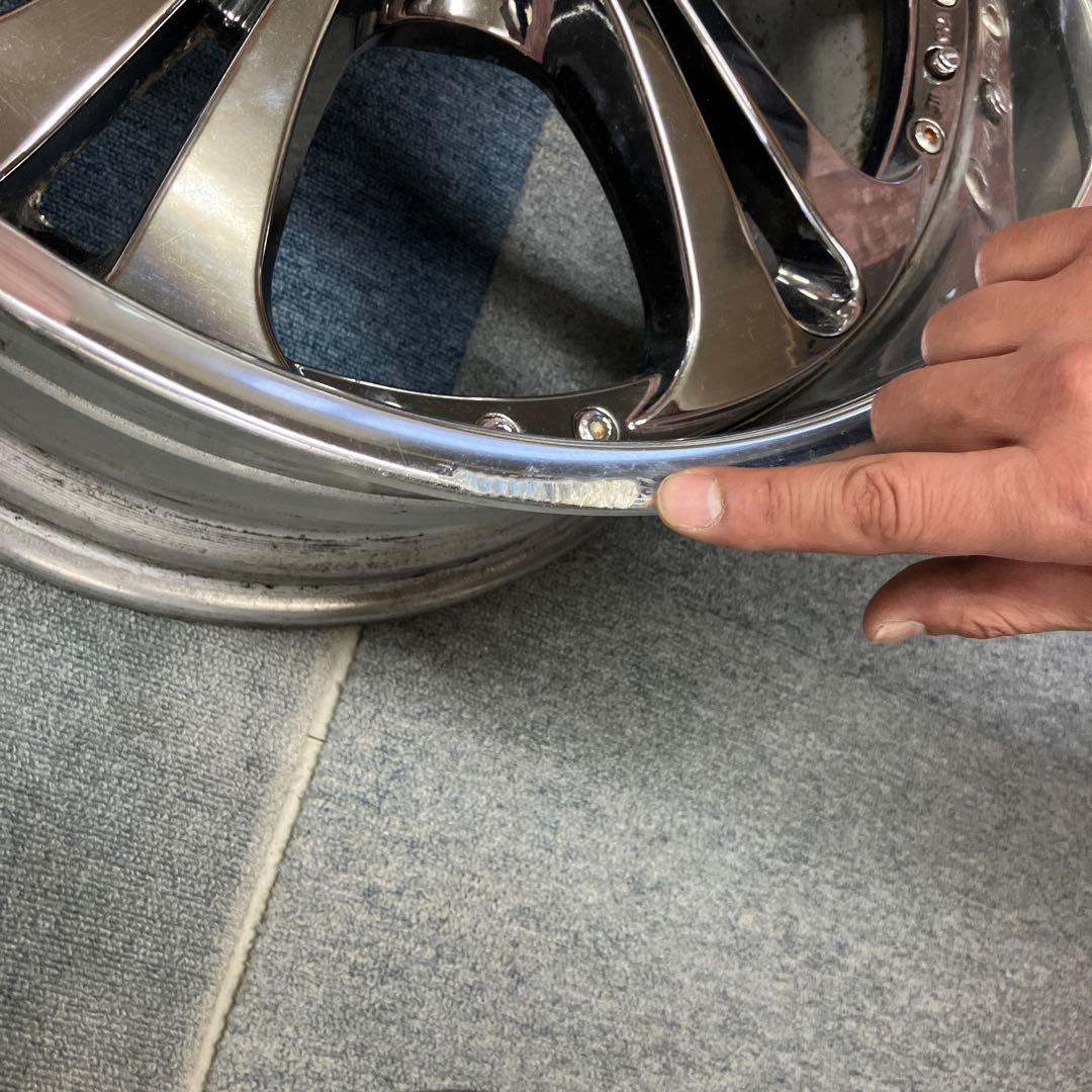 【深リム】ウェッズ クレンツェ ケルベロスⅡ　 19インチ　前後異径　送料込み