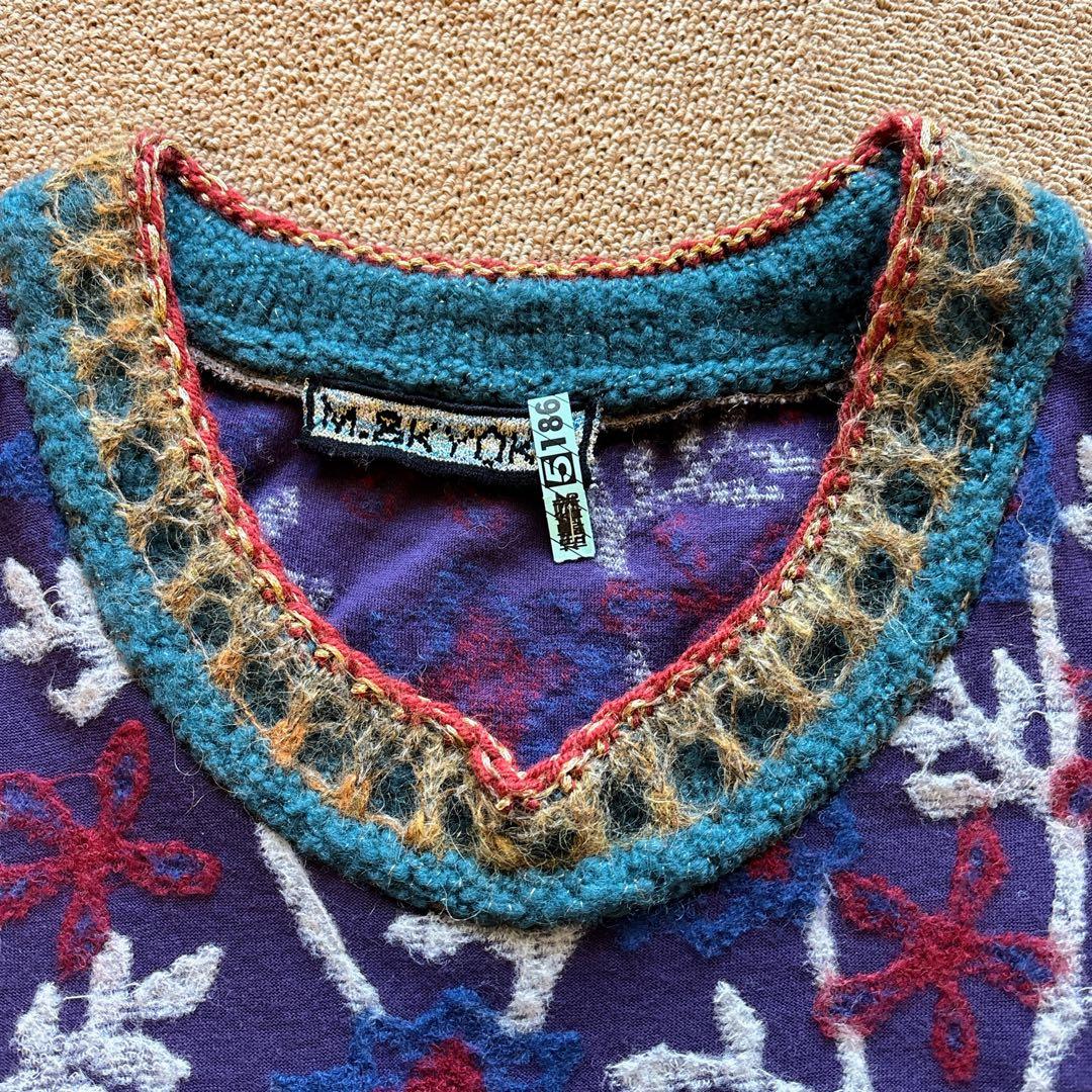 【極美品】 M.&KYOKO エムアンドキョウコ ロングチュニック　ワンピース