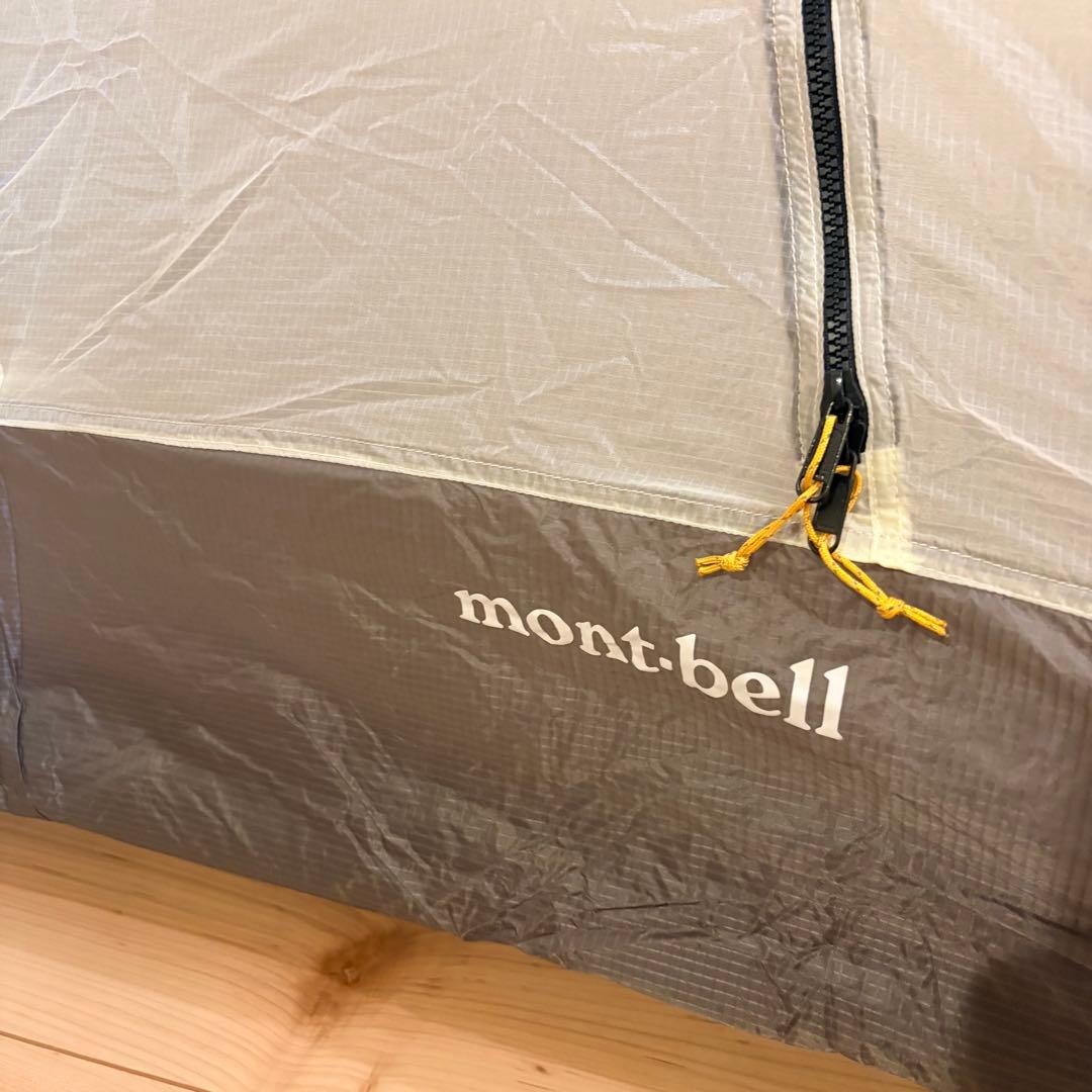 【メンテ済】モンベル ステラリッジ4型 スリーブ式＋チタン＆雪用ペグ付