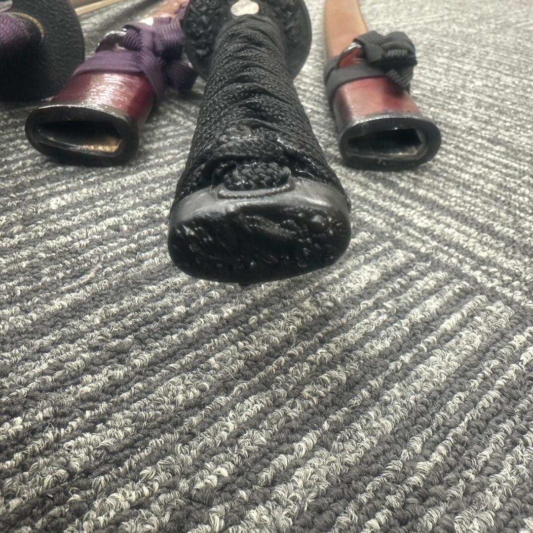 伝統的な日本刀 5本セット