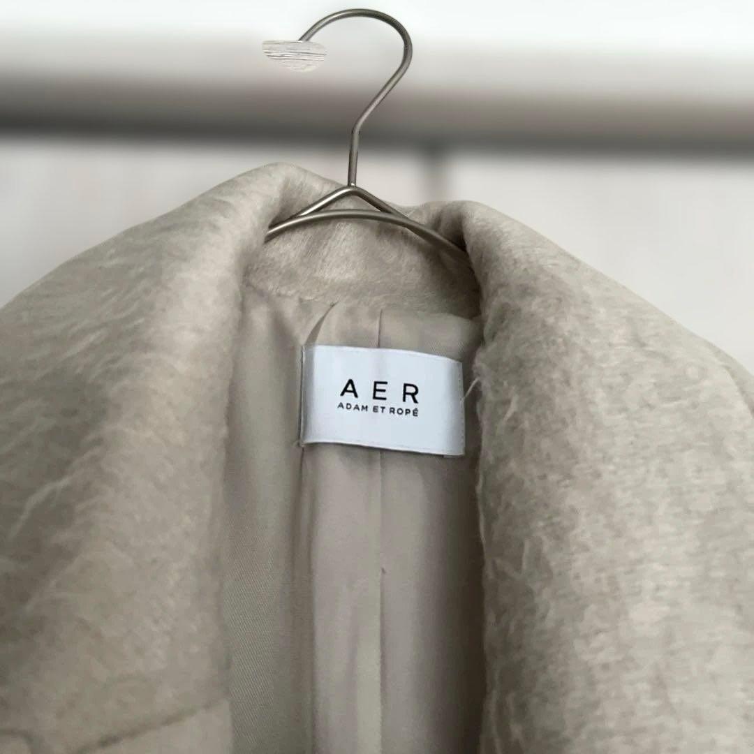 専用です！即完売！！早い者勝ち✨アダムエロペ　ステンカラーシャギーコート　モヘア