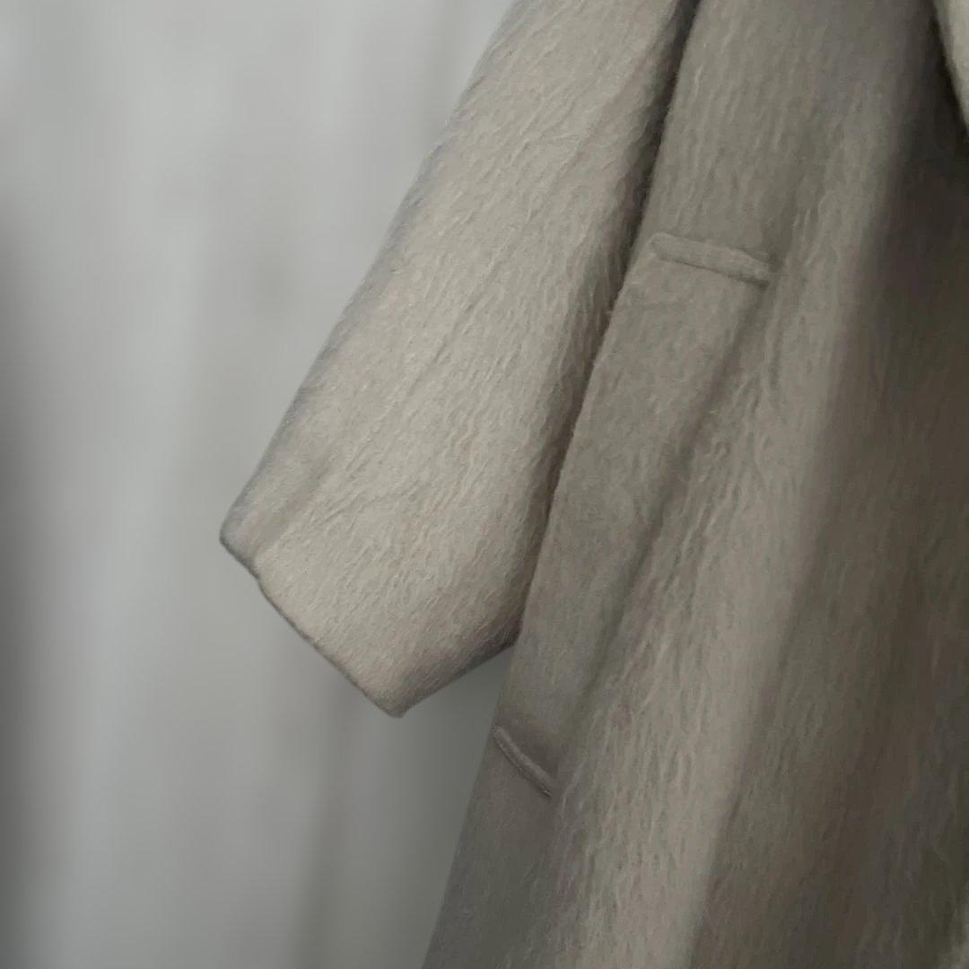 専用です！即完売！！早い者勝ち✨アダムエロペ　ステンカラーシャギーコート　モヘア