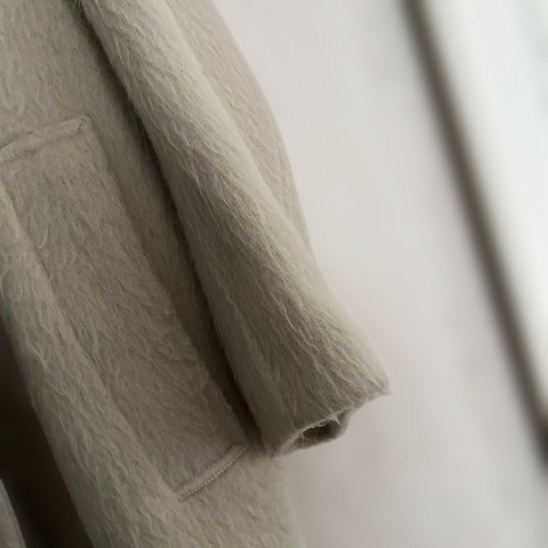 専用です！即完売！！早い者勝ち✨アダムエロペ　ステンカラーシャギーコート　モヘア