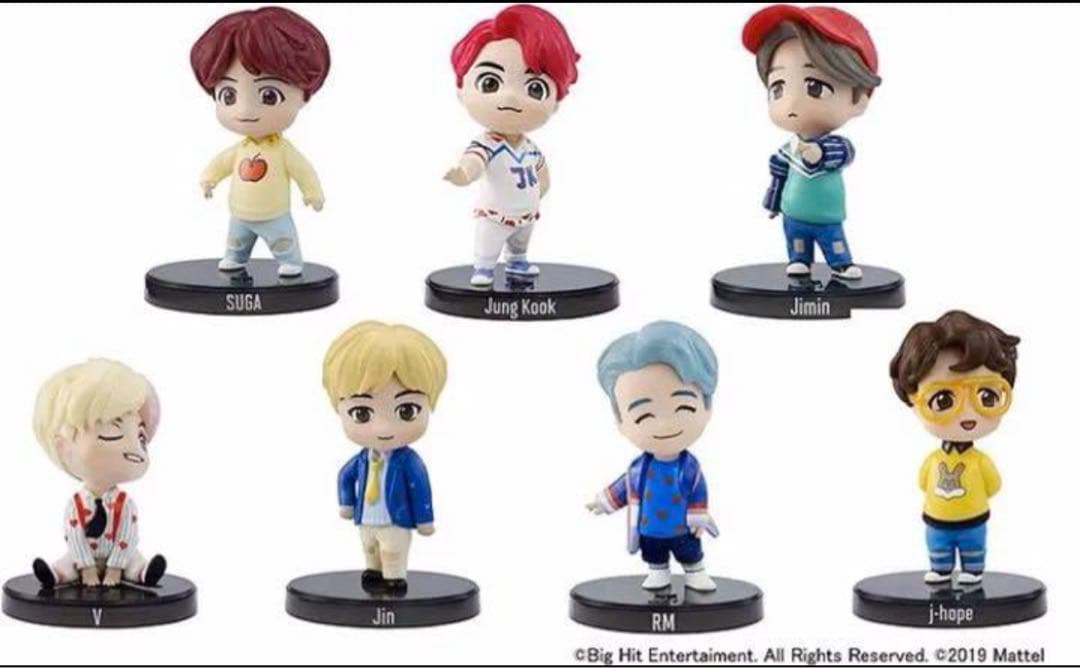 BTS ミニドール　7体セット