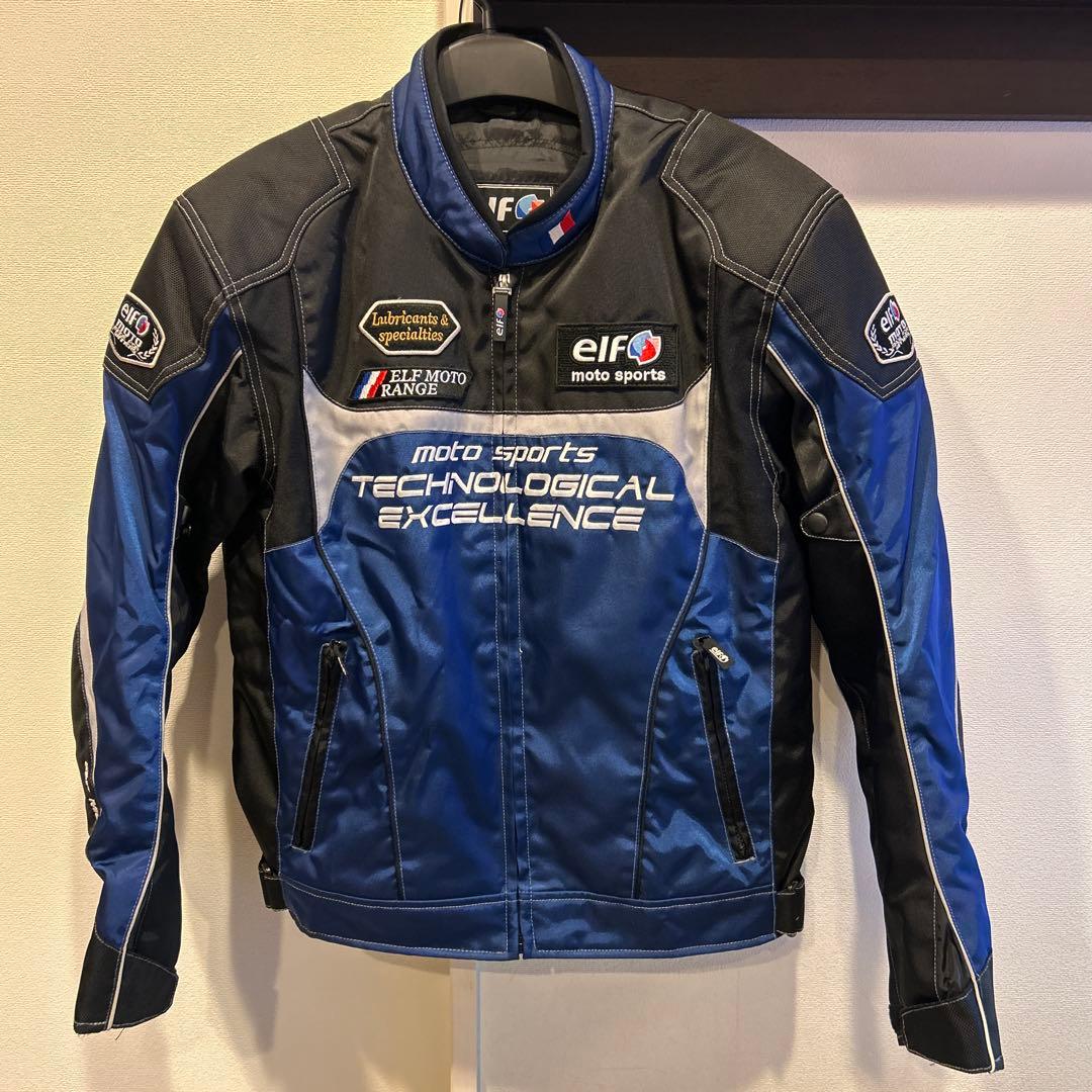 超美品 elf moto sports バイクライダージャケット　LL