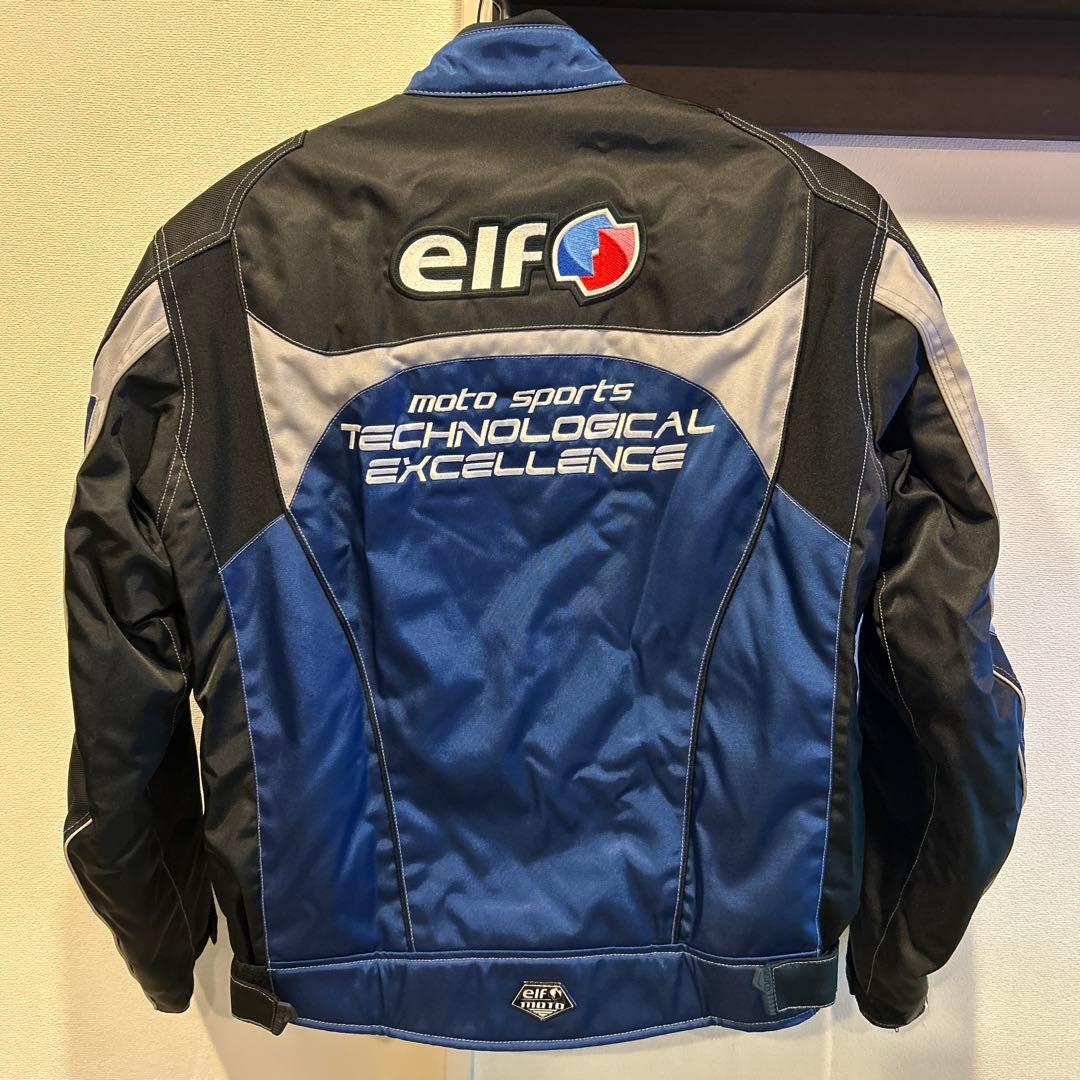 超美品 elf moto sports バイクライダージャケット　LL