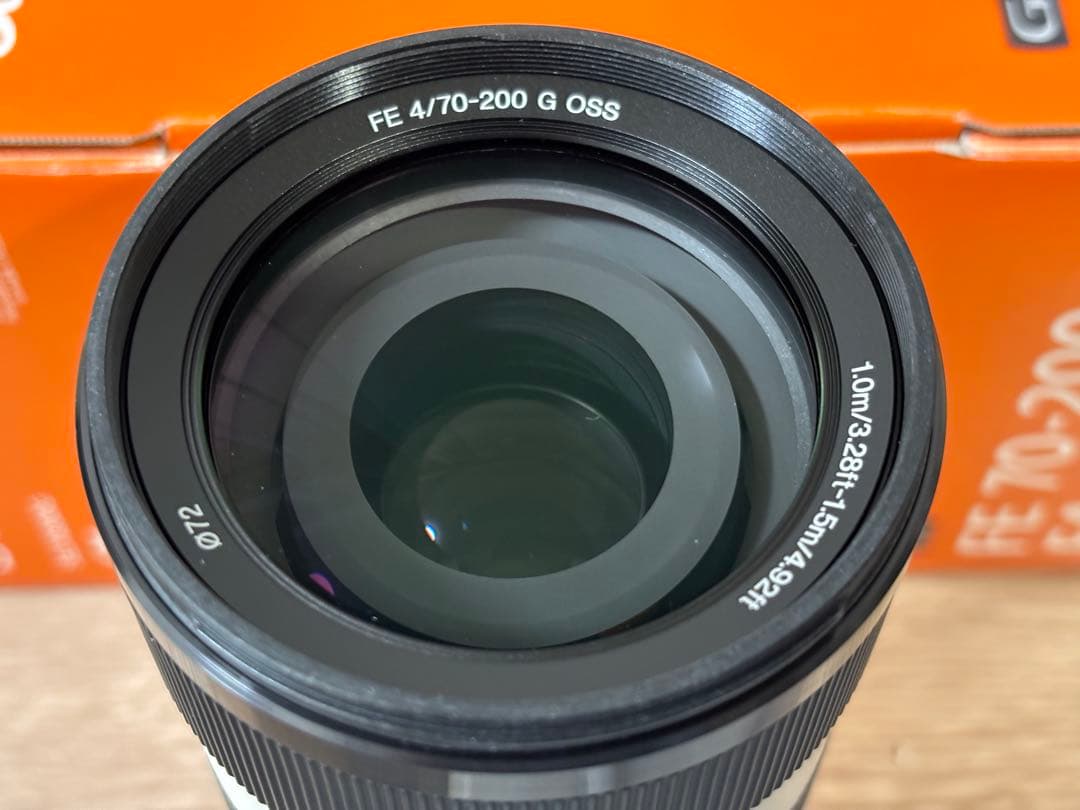 【SONY】カメラレンズ FE70-200 F4 G OSS レンズガード付