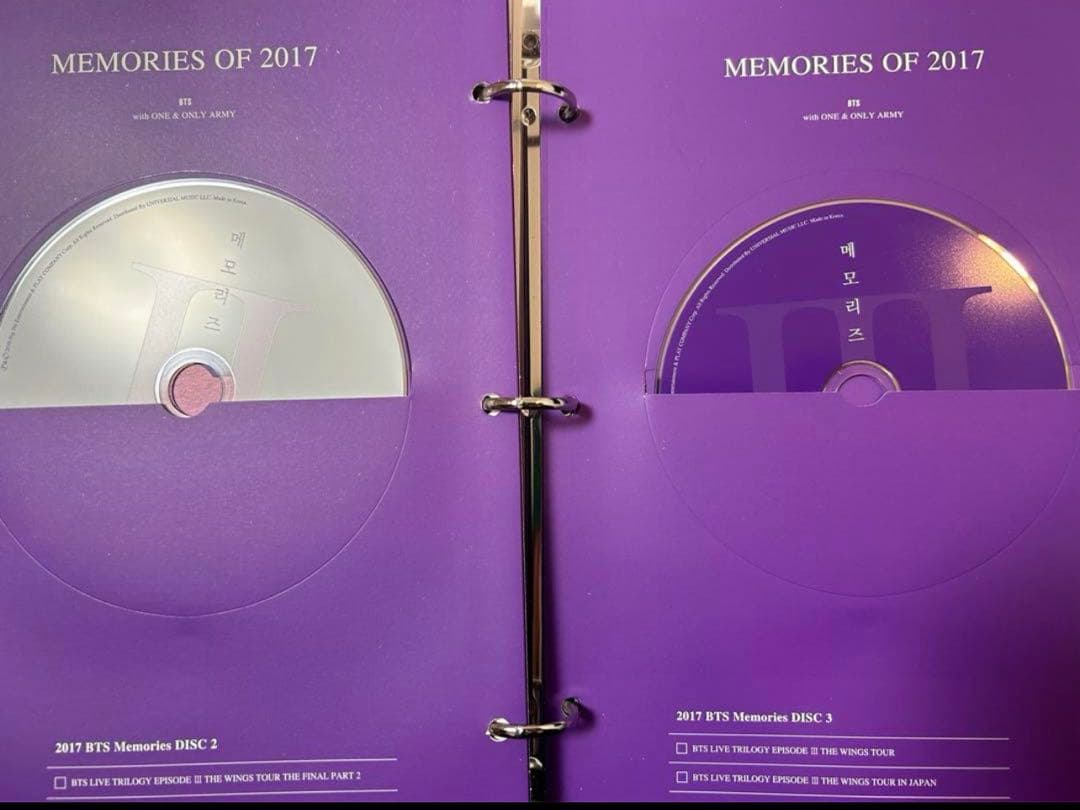 K-POP・アジア BTS Memories 2017