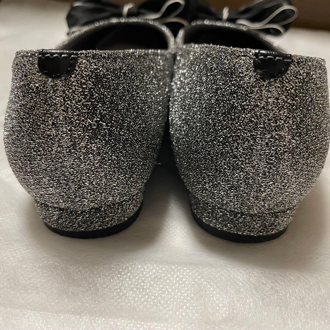 【お値下げ】【美品】♡DIANA♡シアーリボンフラットシューズ