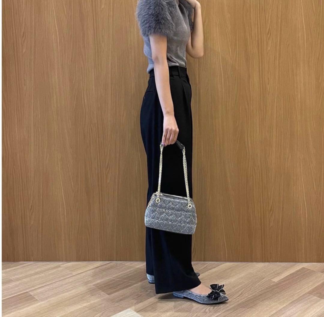 【お値下げ】【美品】♡DIANA♡シアーリボンフラットシューズ