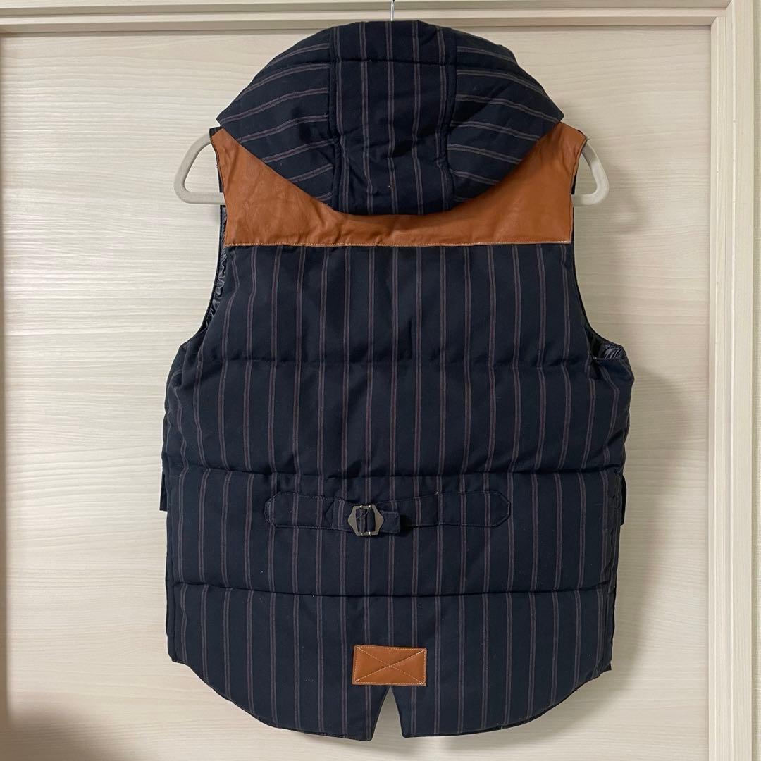 コムデギャルソン ジュンヤワタナベマン リバーシブルダウンベスト