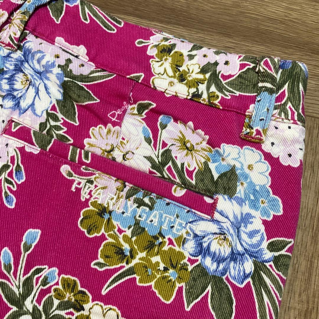 パーリーゲイツ♡ショートパンツ♡ピンク♡花柄♡カタログ掲載♡上田桃子プロ♡M