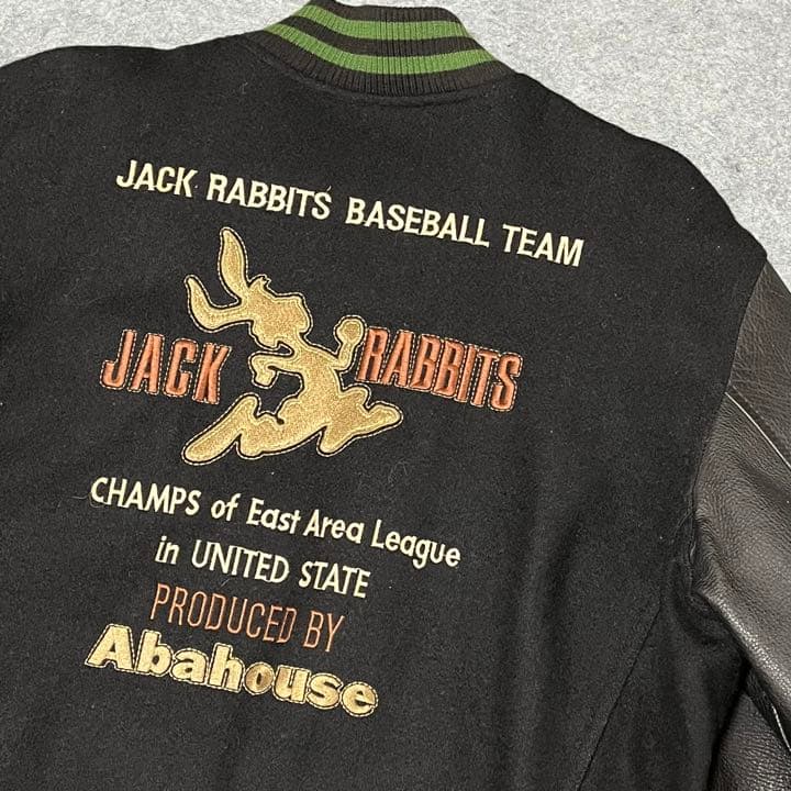 アバハウス ウールスタジャン ジャックラビット 黒　ブラック