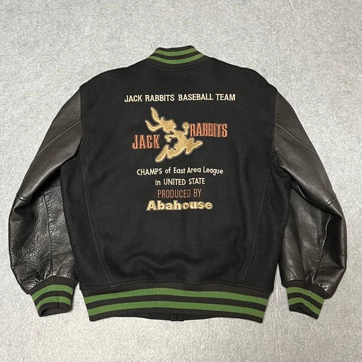 アバハウス ウールスタジャン ジャックラビット 黒　ブラック