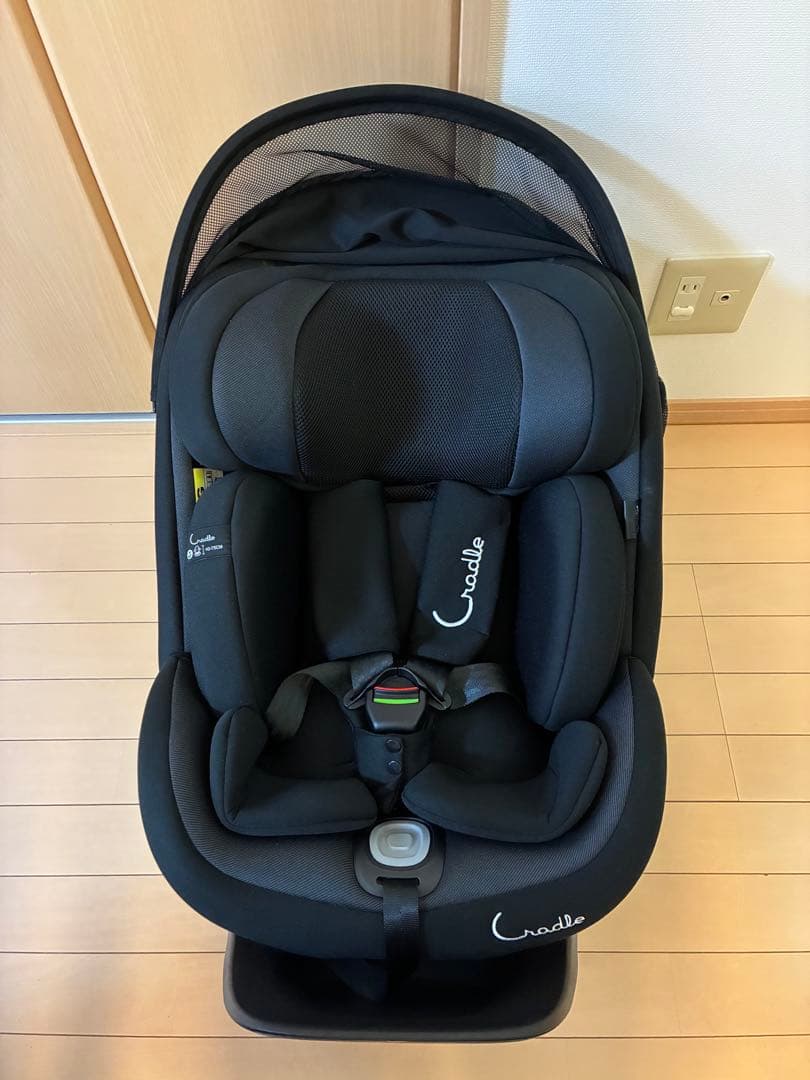 ISOFIX対応 チャイルドシート クレイドルオーカクルターンプライム