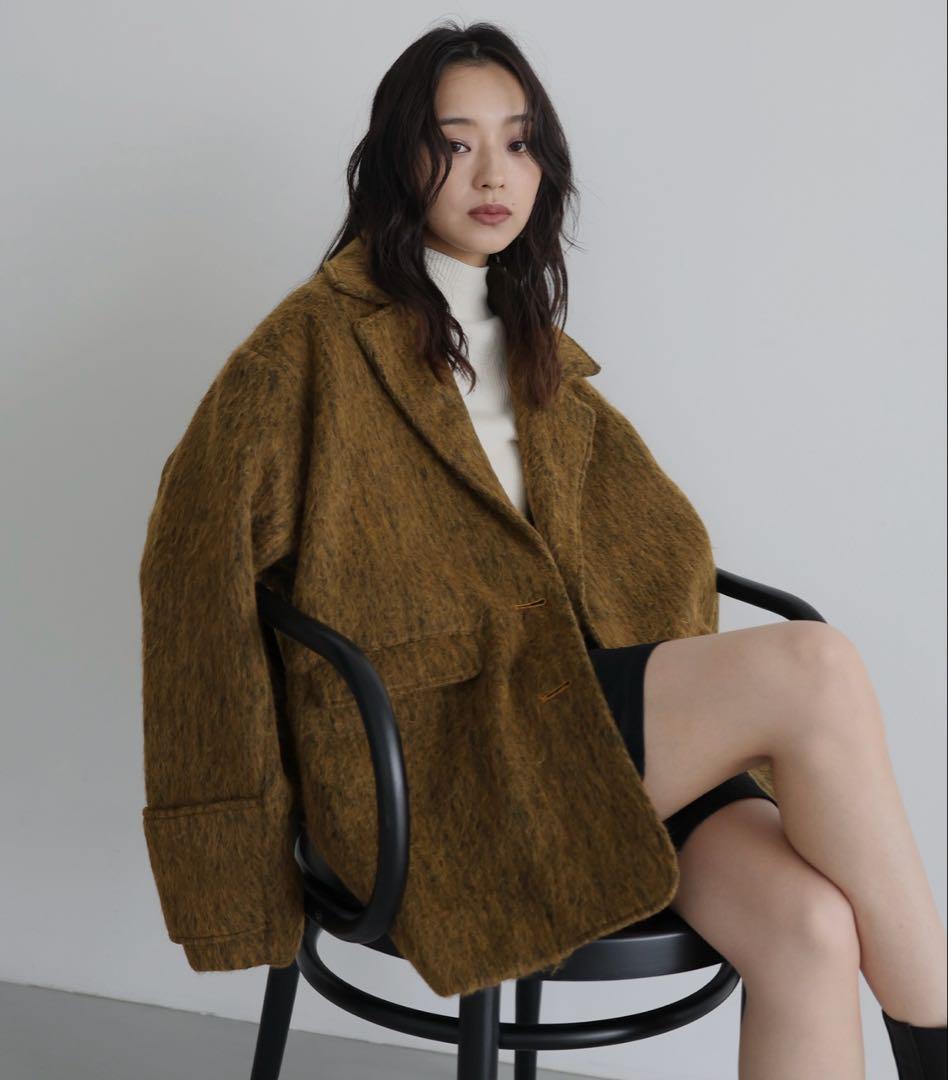 【最終値下】hellam シャギーテーラーコート