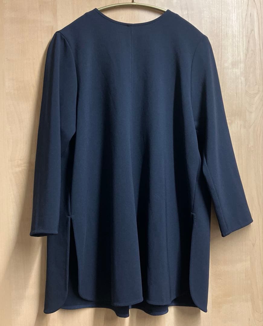 ソージュ☆Aラインチュニックブラウス ネイビー M リニューアル前の完売品 美品