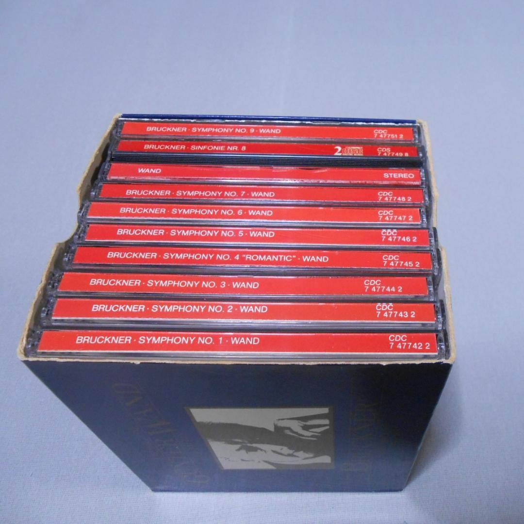 ブルックナー：交響曲全集　ヴァント　ケルンWDR交響楽団　10枚組　ドイツ盤