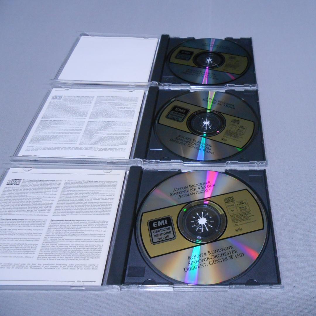 ブルックナー：交響曲全集　ヴァント　ケルンWDR交響楽団　10枚組　ドイツ盤