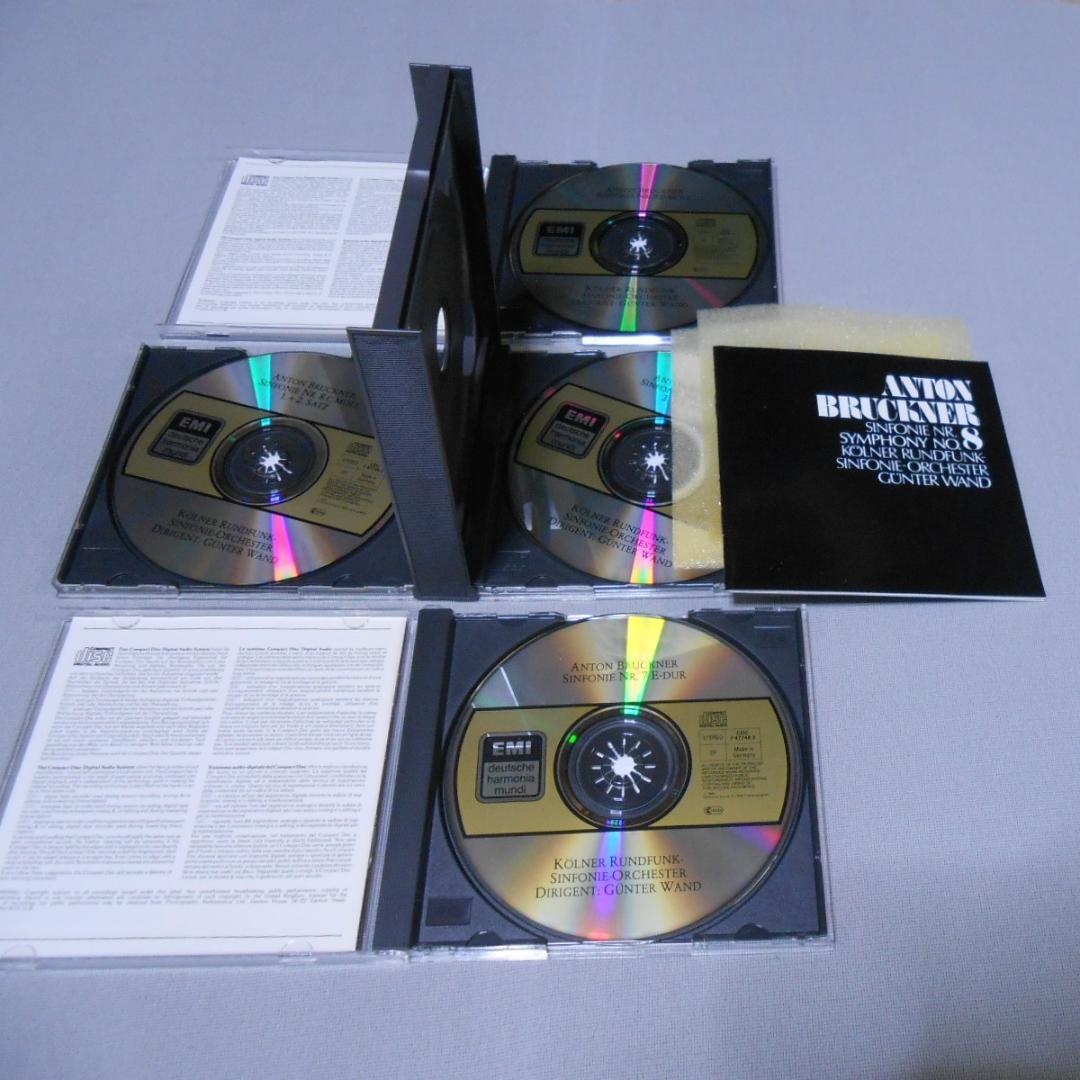 ブルックナー：交響曲全集　ヴァント　ケルンWDR交響楽団　10枚組　ドイツ盤