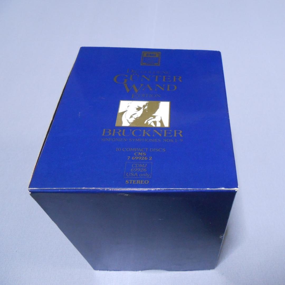 ブルックナー：交響曲全集　ヴァント　ケルンWDR交響楽団　10枚組　ドイツ盤