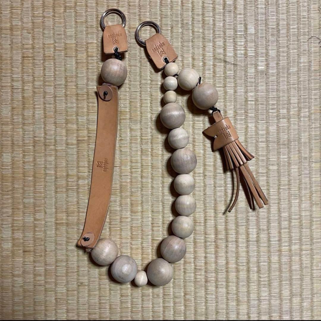 値下げ再入荷待ち希少nodzoku 木製レザー ウォレットチェーン アメカジ